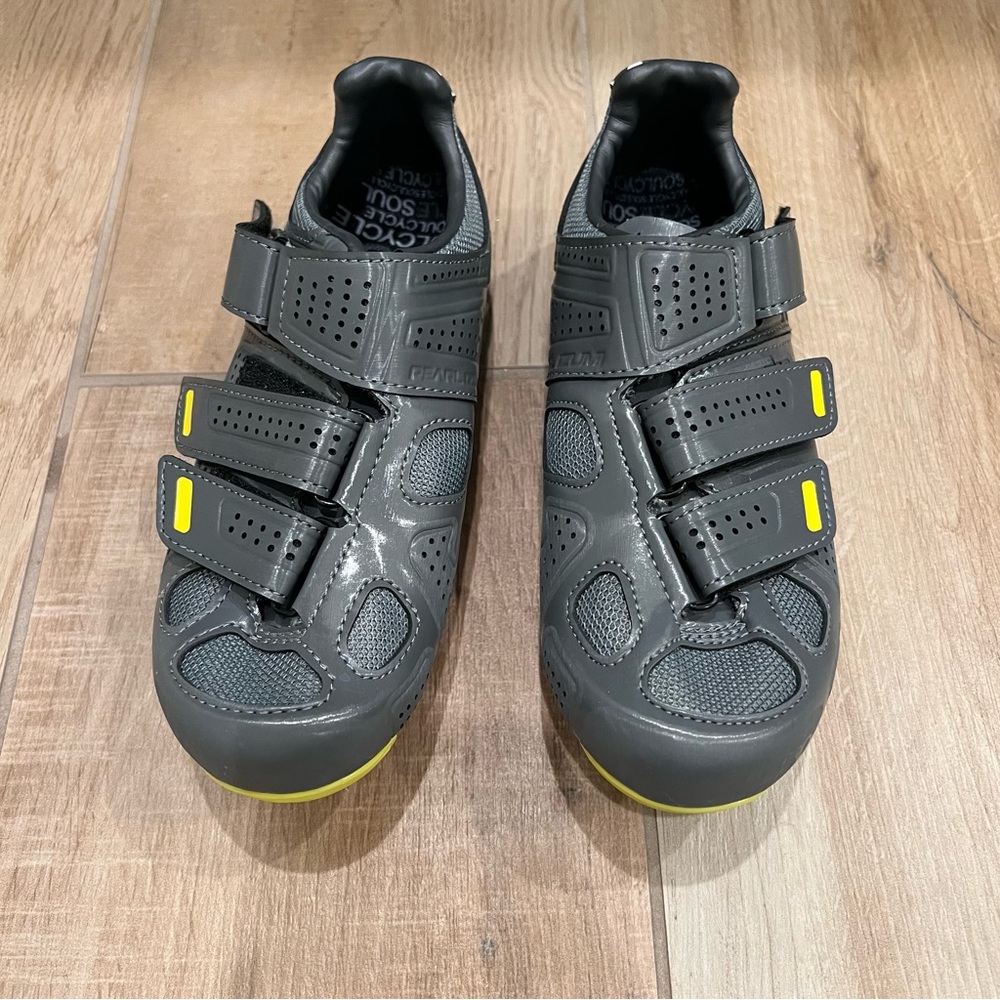 Pearl Izumi Spinning Shoes Gray Size 37